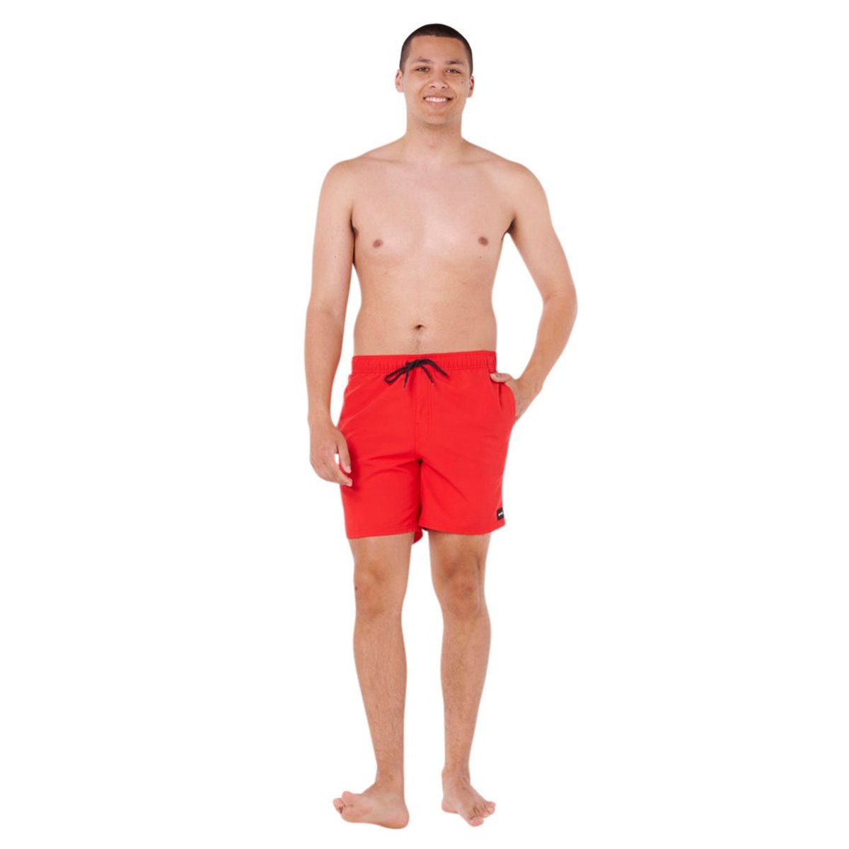 Short de Bain Homme 17 VOLLEY rouge, RIP CURL