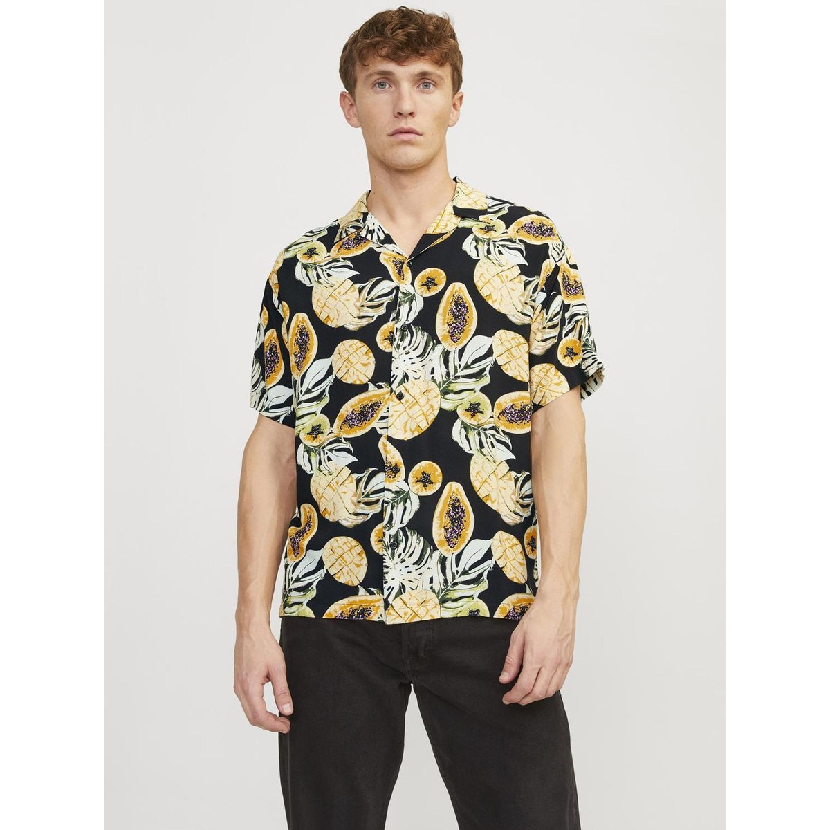 Chemise Chemise Relaxed Fit noire - black, JACK & JONES