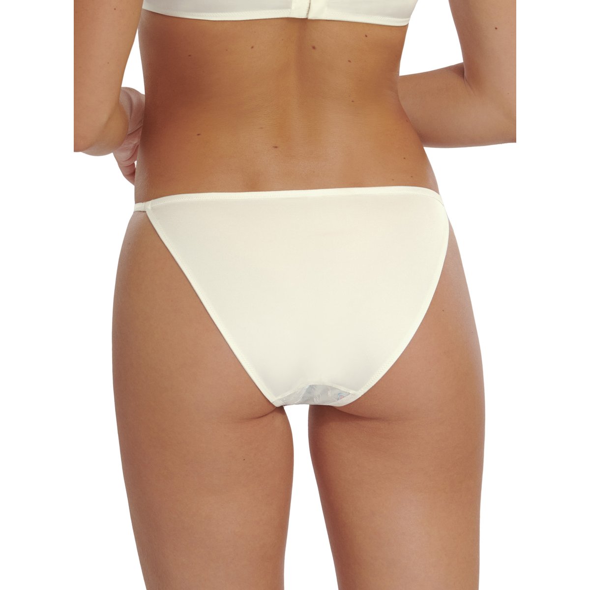 Culotte slip bikini Liv Mariage ivoire, LISCA