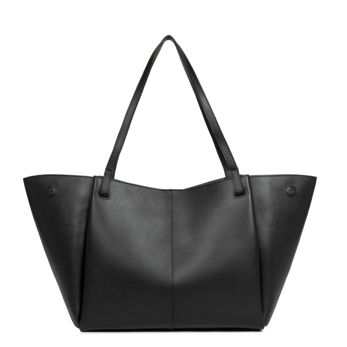 Très grand sac cabas épaule SIERRA HAUS noir, LANCASTER