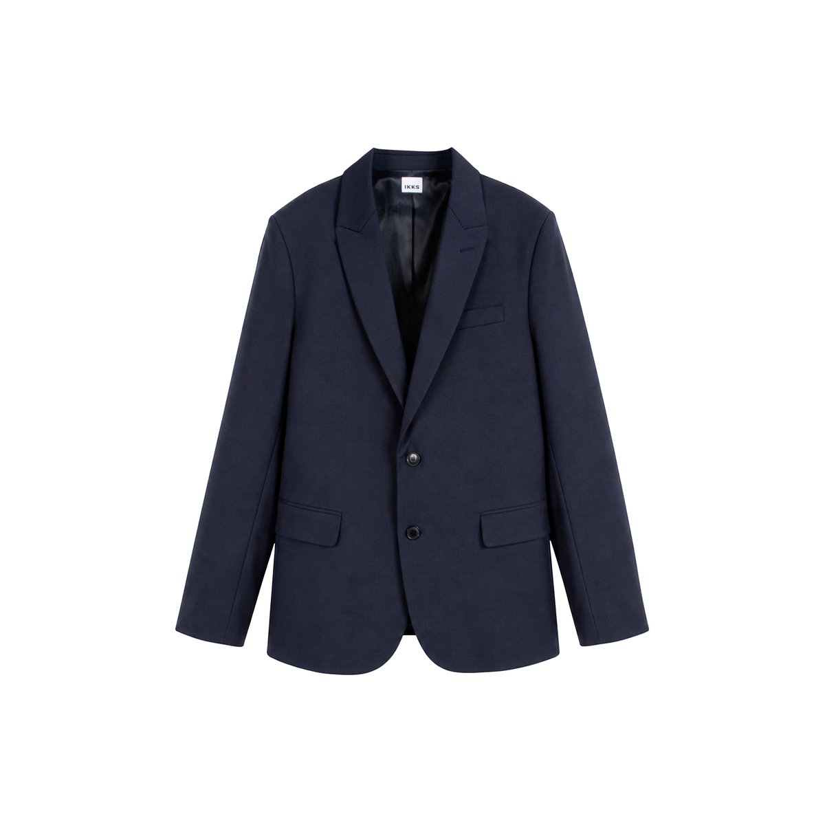 Veste de costume twill fantaisie bleu marine, IKKS