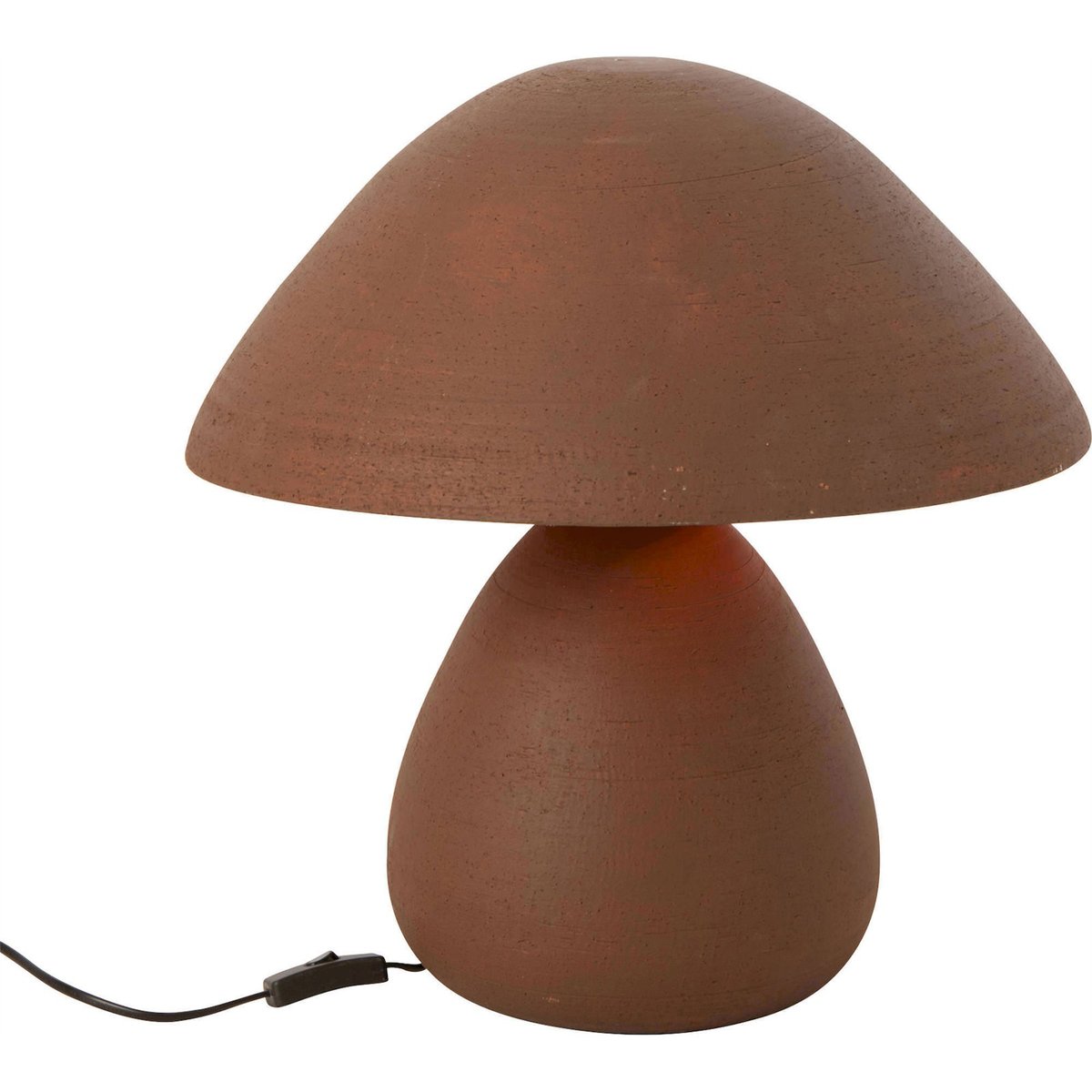 Lampe de table en céramique marron, RECOLLECTION