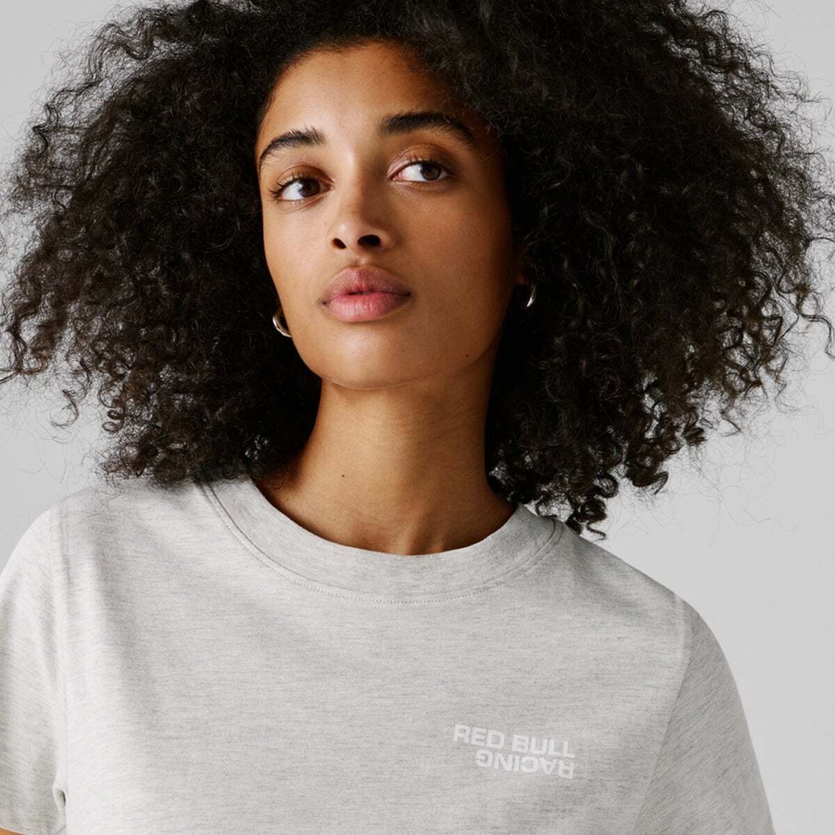Red Bull Racing T-Shirt Coupe Regular Avec Logo Imprimé gris clair chine, PEPE JEANS