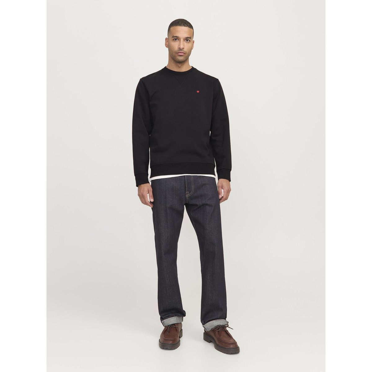 Sweat-Shirt black 3, JACK & JONES