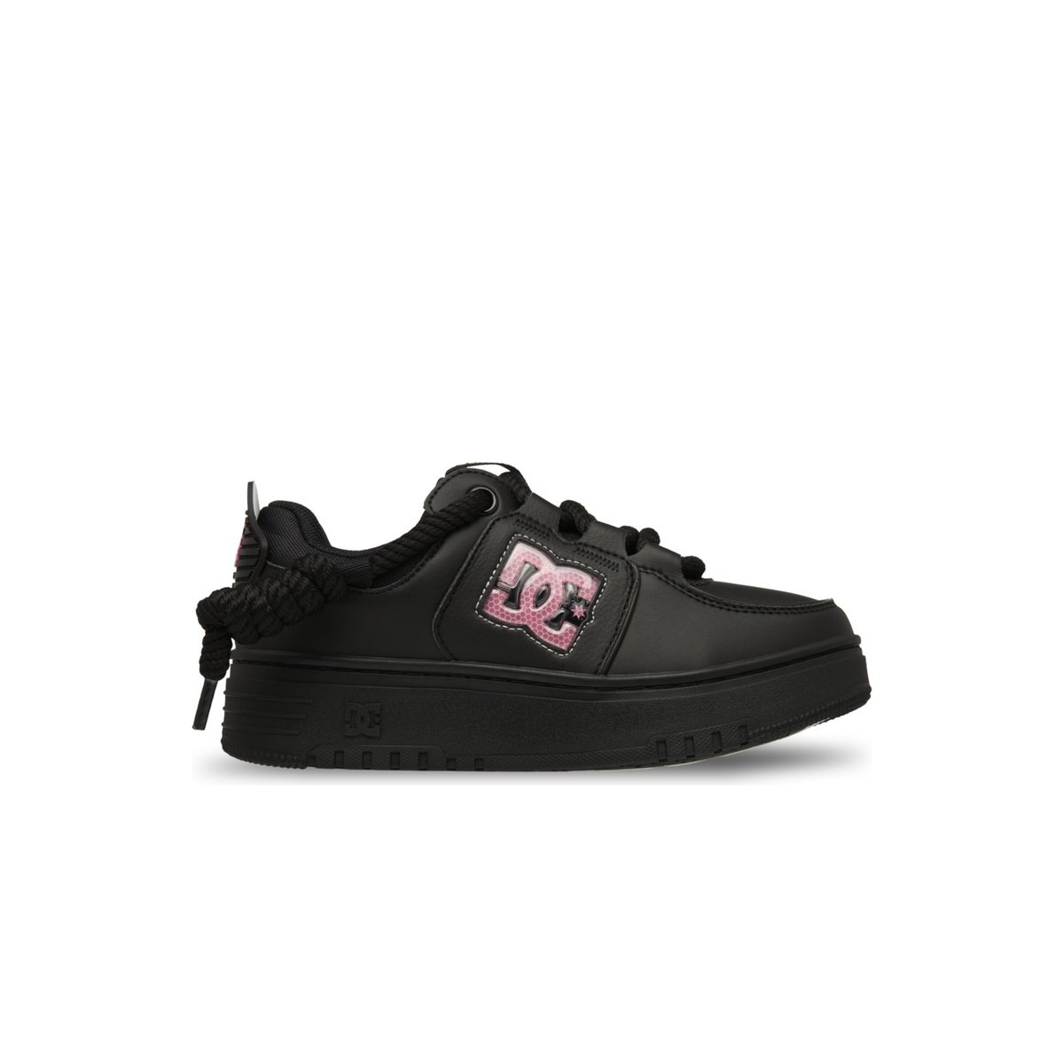 Baskets. noir black/pink, DC SHOES