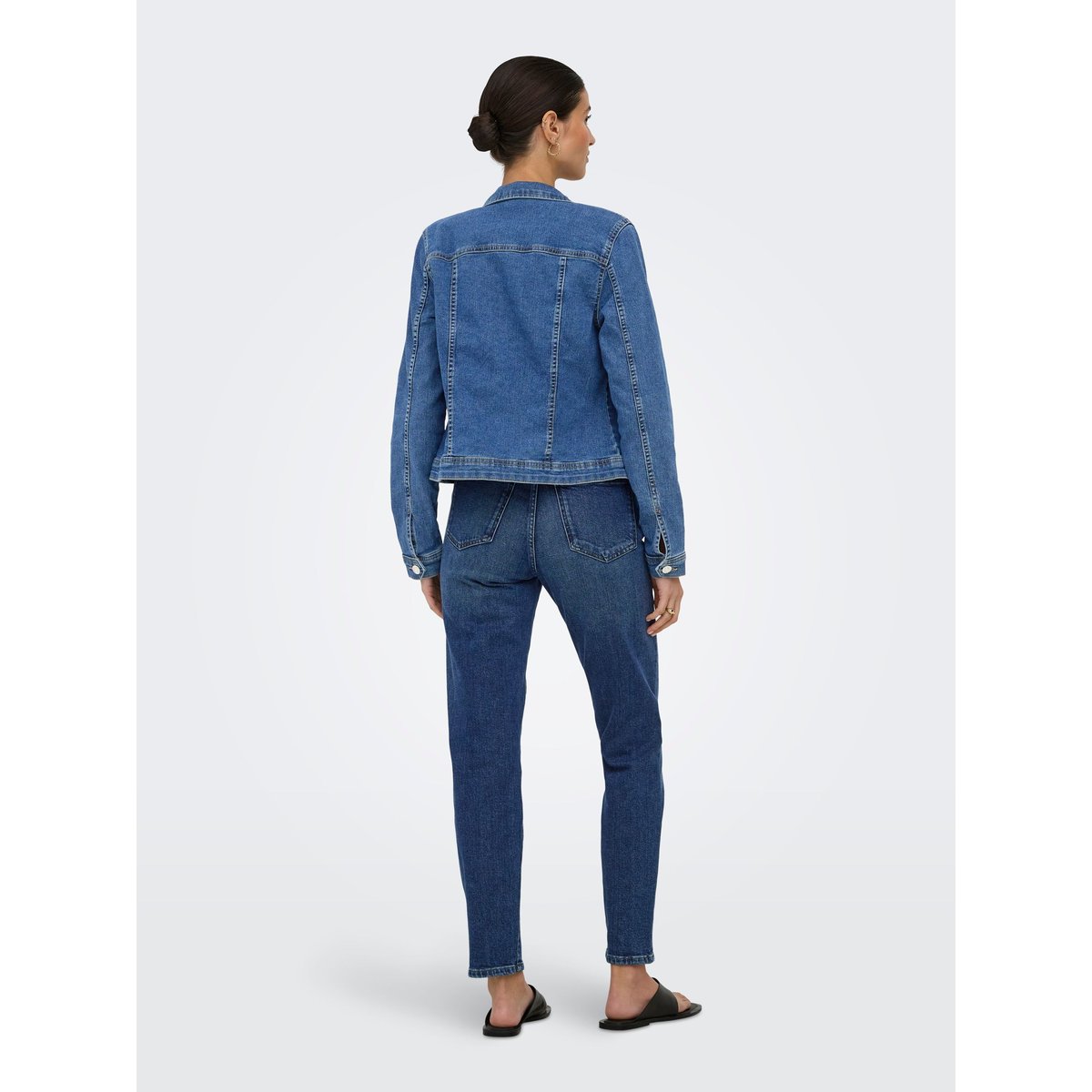 Jean Coupe Droite dark blue denim, ONLY
