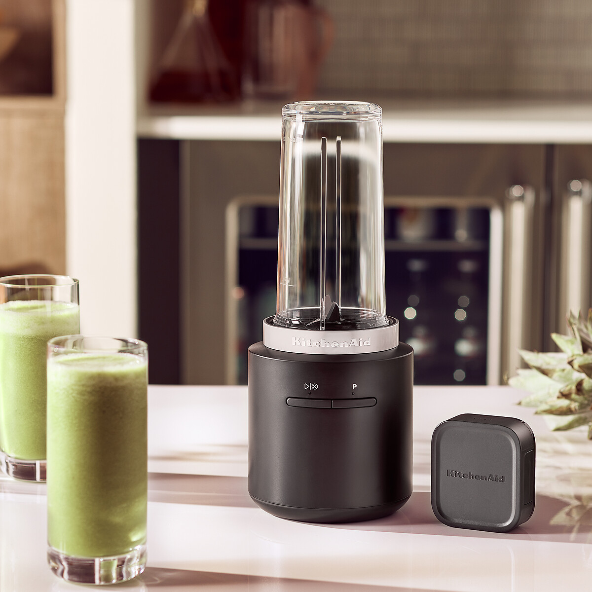 Go Cordless Portable Blender & Battery - 5KSBR256 black, KITCHENAID
