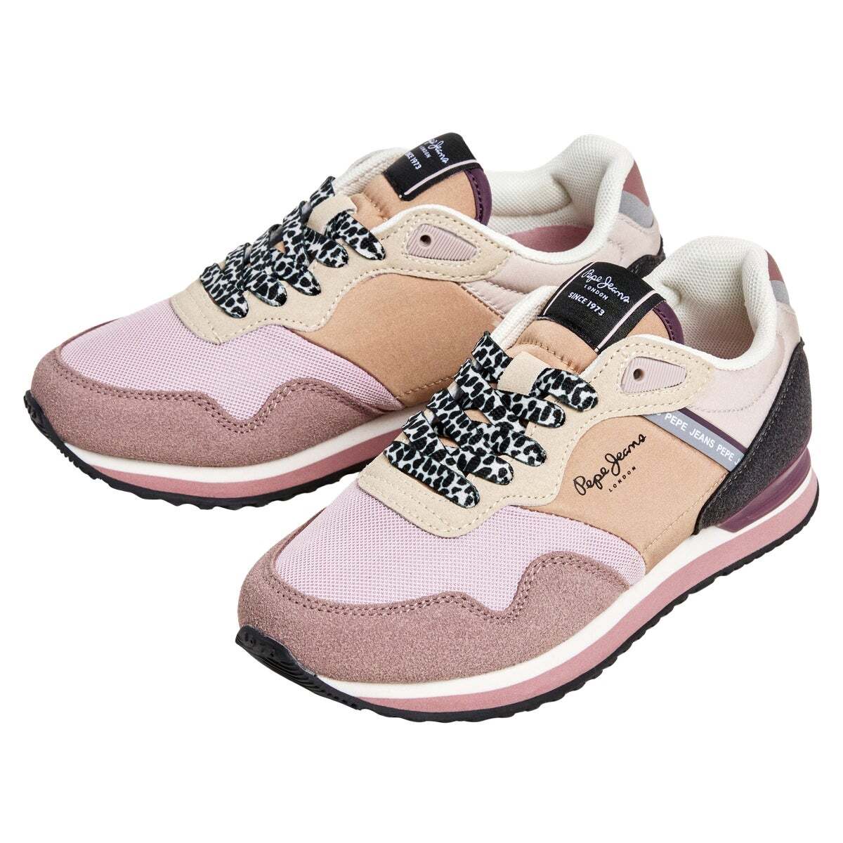 Baskets Combinées rose décoloré, PEPE JEANS