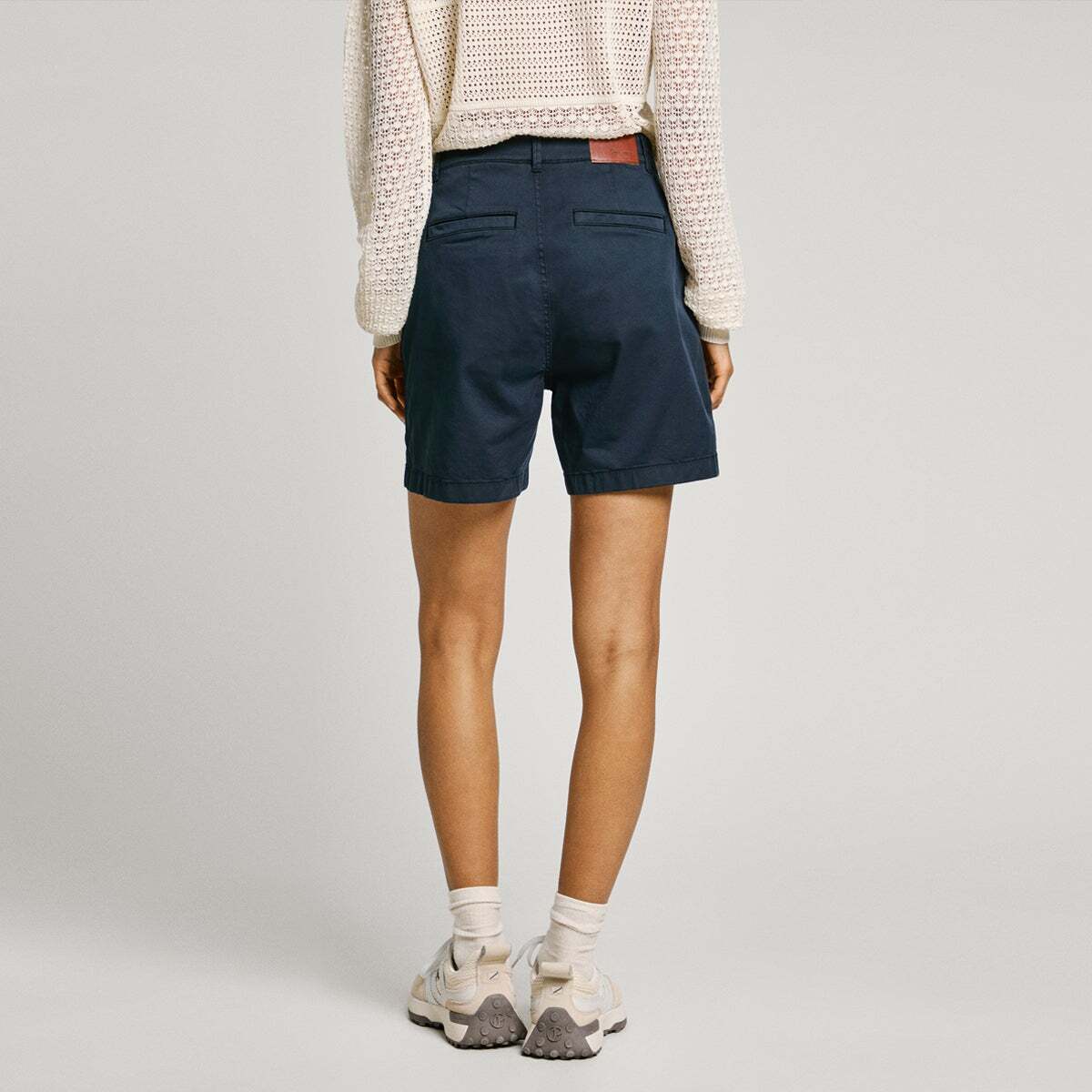 Bermuda Chino Coupe Regular bleu dulwich, PEPE JEANS