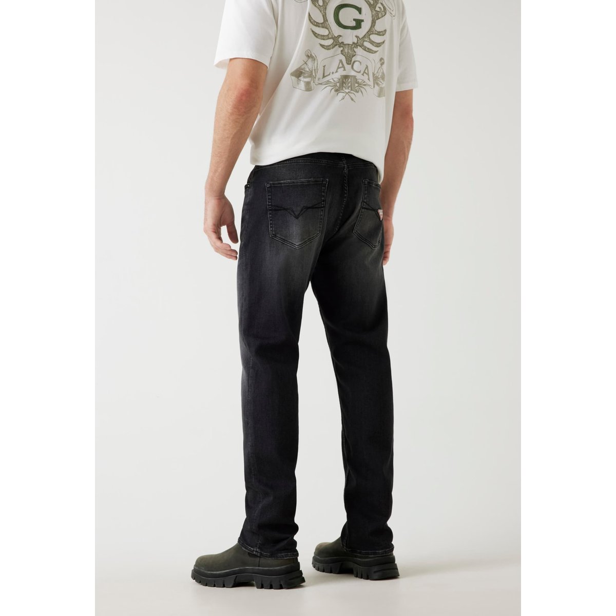 Jean Rodeo Coupe Classique noir, GUESS