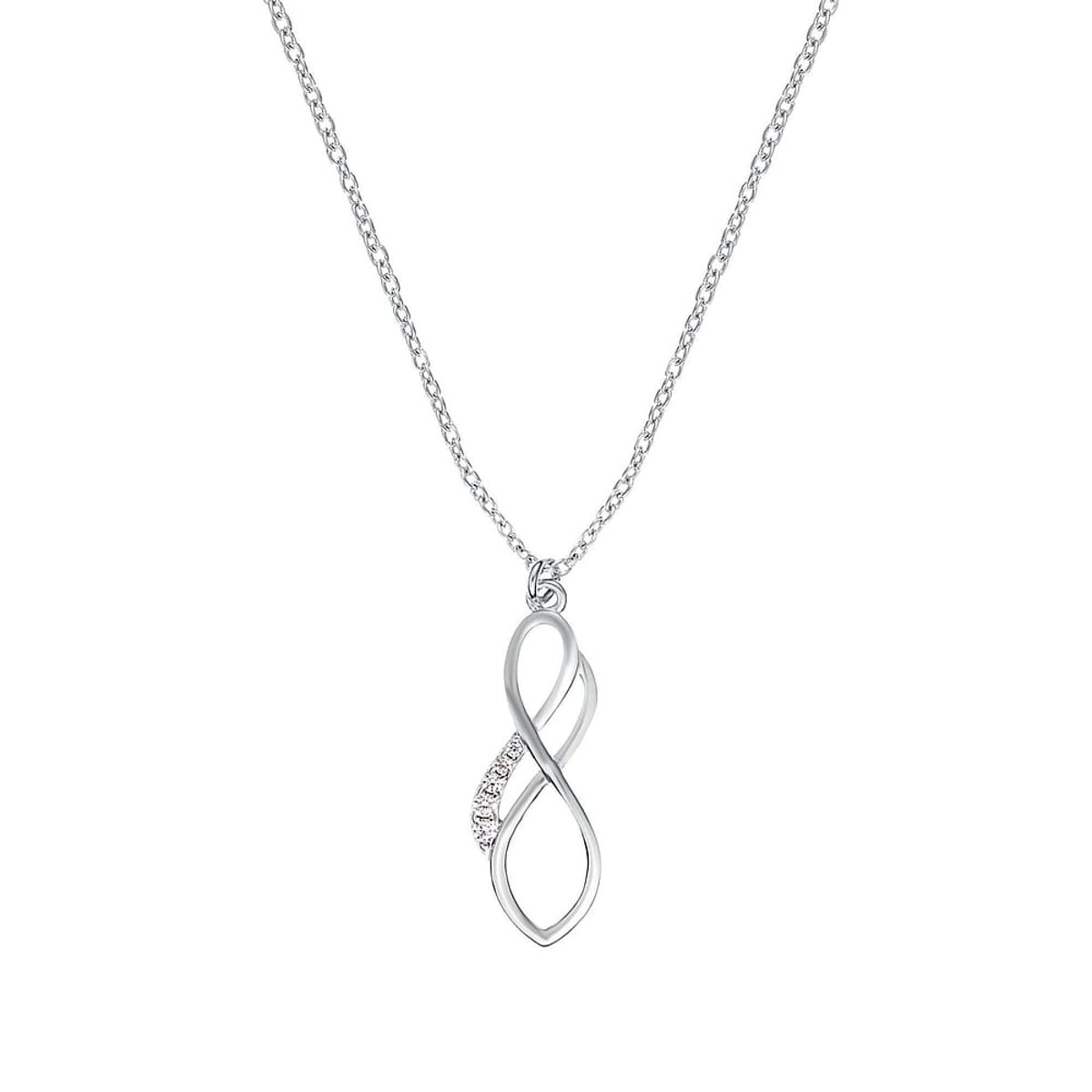 Colliers en Oxyde De Zirconium/argent et Oxyde de zirconium argent et jaune, CLEOR