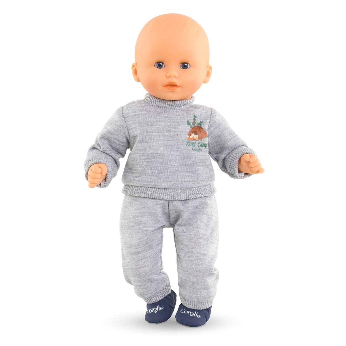 Jogging Gris "Petit Explorateur" pour poupon 30 cm couleur unique, COROLLE