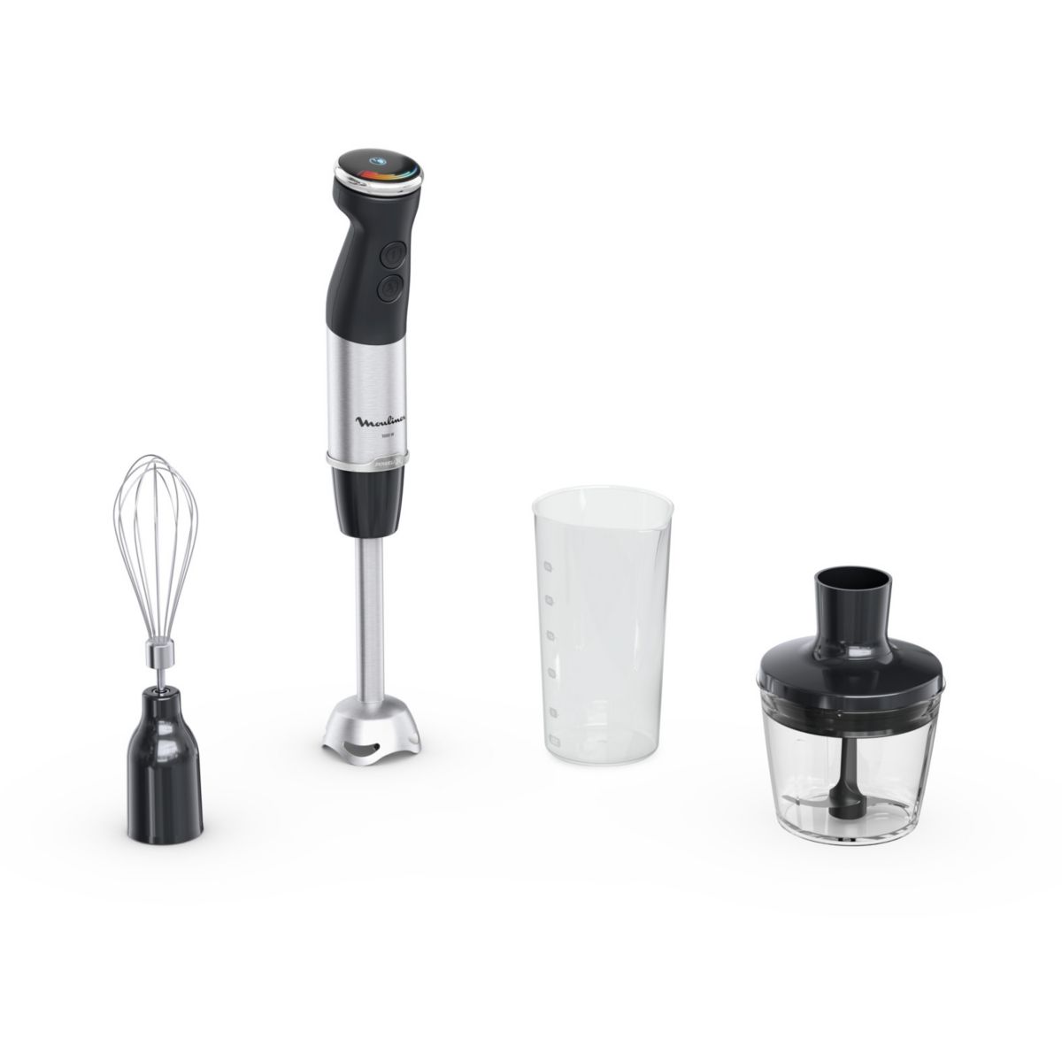 Mixeur Quickchef+ 3 en 1 noir DD673810 couleur unique, MOULINEX