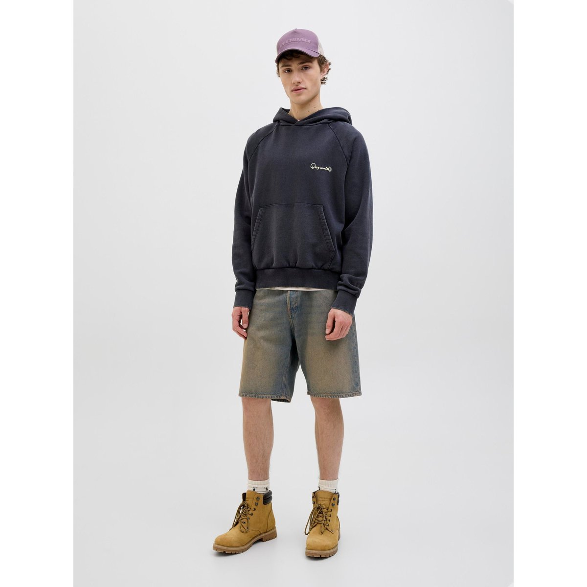 Short En Denim blue denim, JACK & JONES