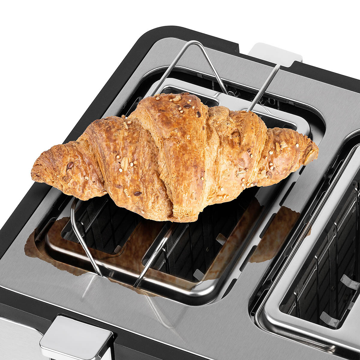 Torradeira Otimus Toast, HAEGER inox, HAEGER