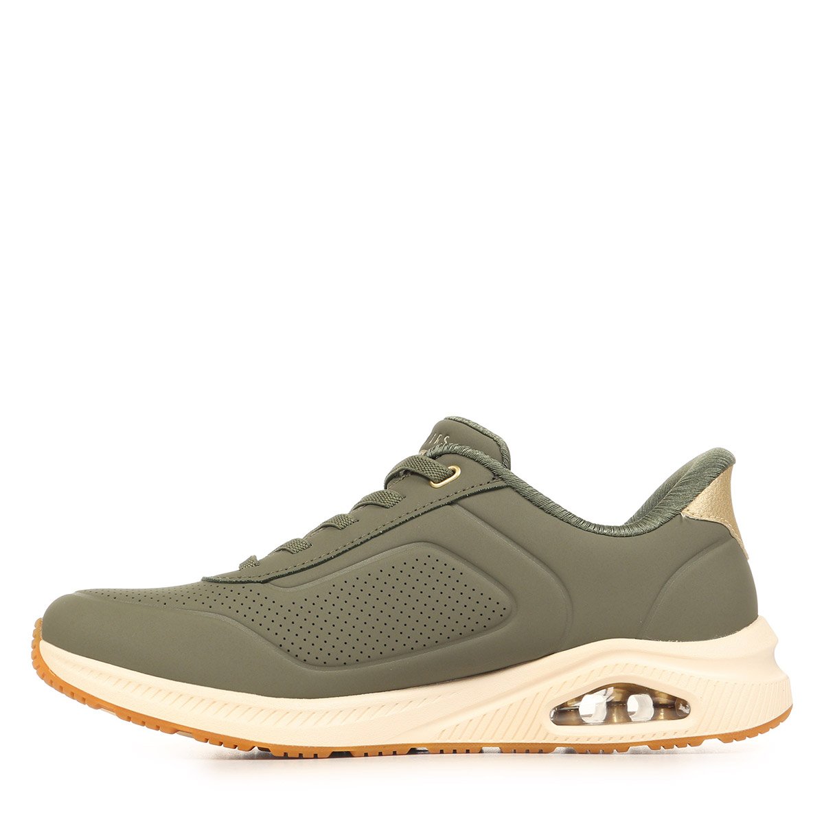 Baskets ARCH FIT UNO RELAXING ON AIR olive, SKECHERS