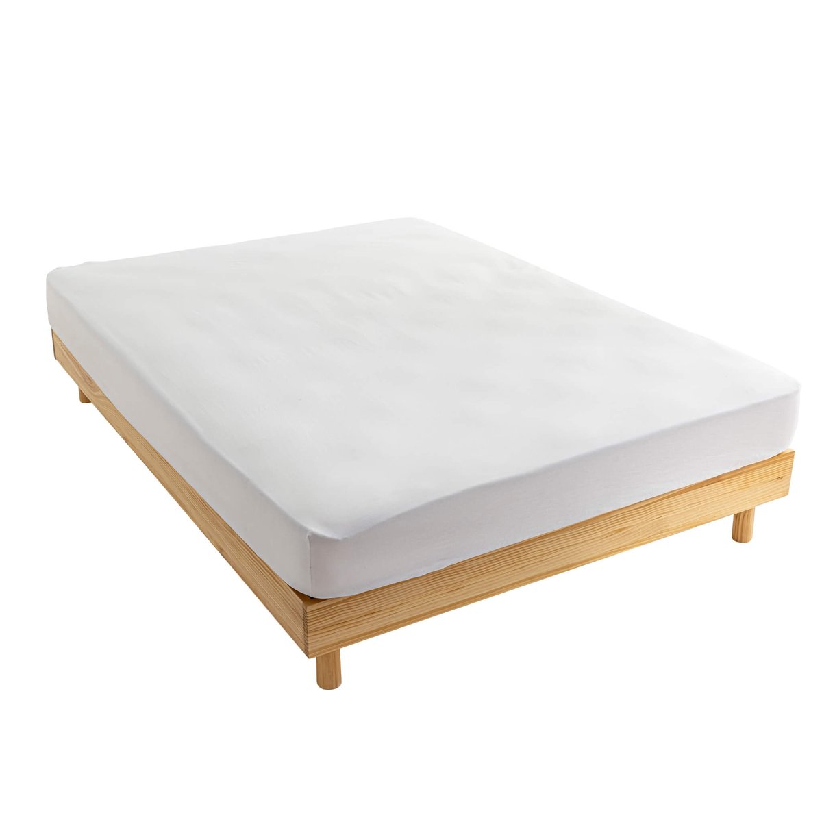 Sommier kit en bois massif bois clair, TERRE DE NUIT