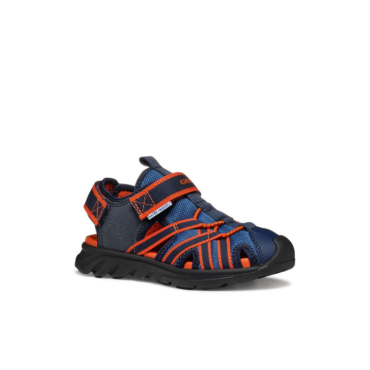 Kids Airadyum Closed Sandals, Water Friendly navy blue/red, GEOX