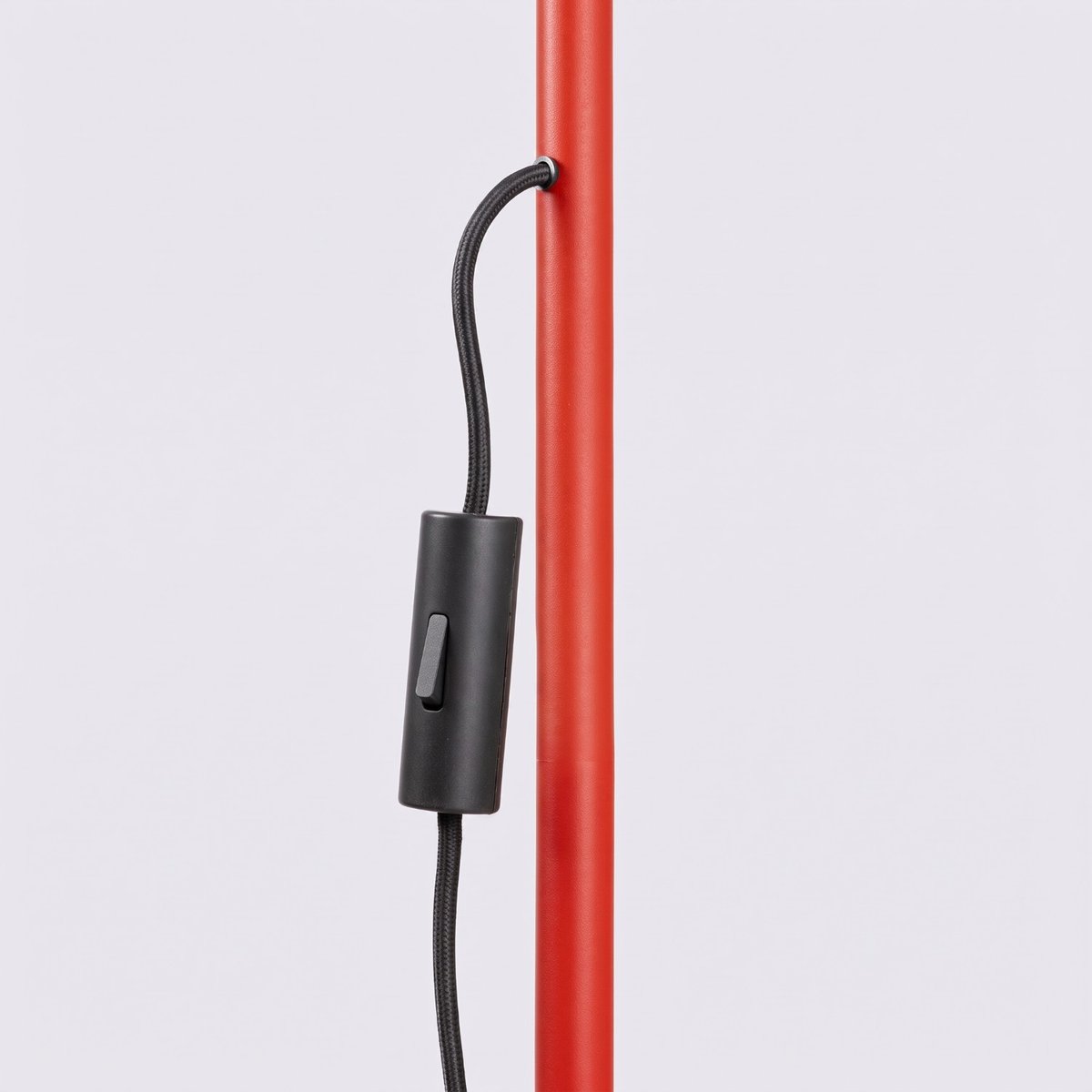 Lampadaire Rouge E14 1 Nox rouge, EDEN