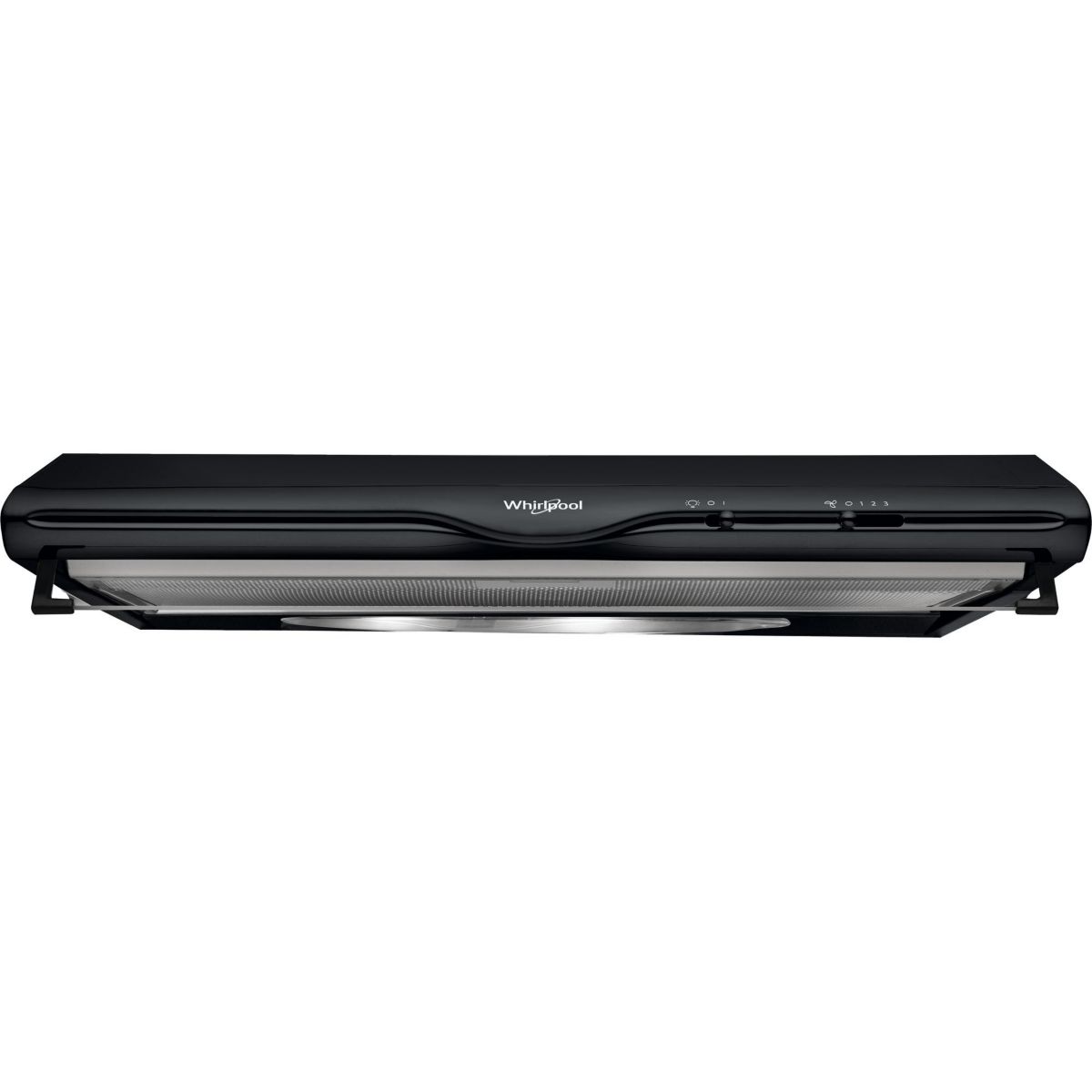 Hotte casquette WCN65FLK noir, WHIRLPOOL