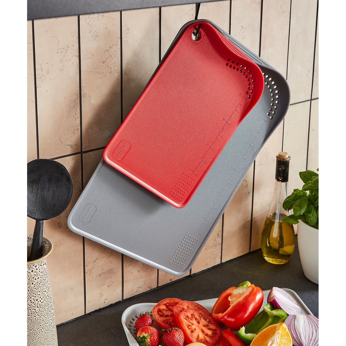 3-Piece Chopping Board Set multi-coloured, MORPHY RICHARDS