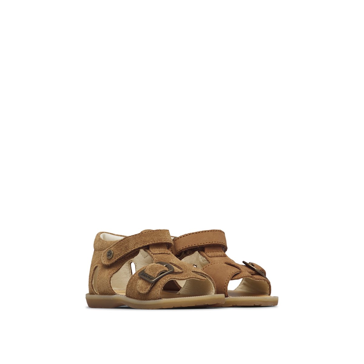 Sandales en cuir QUARZO marron-, NATURINO