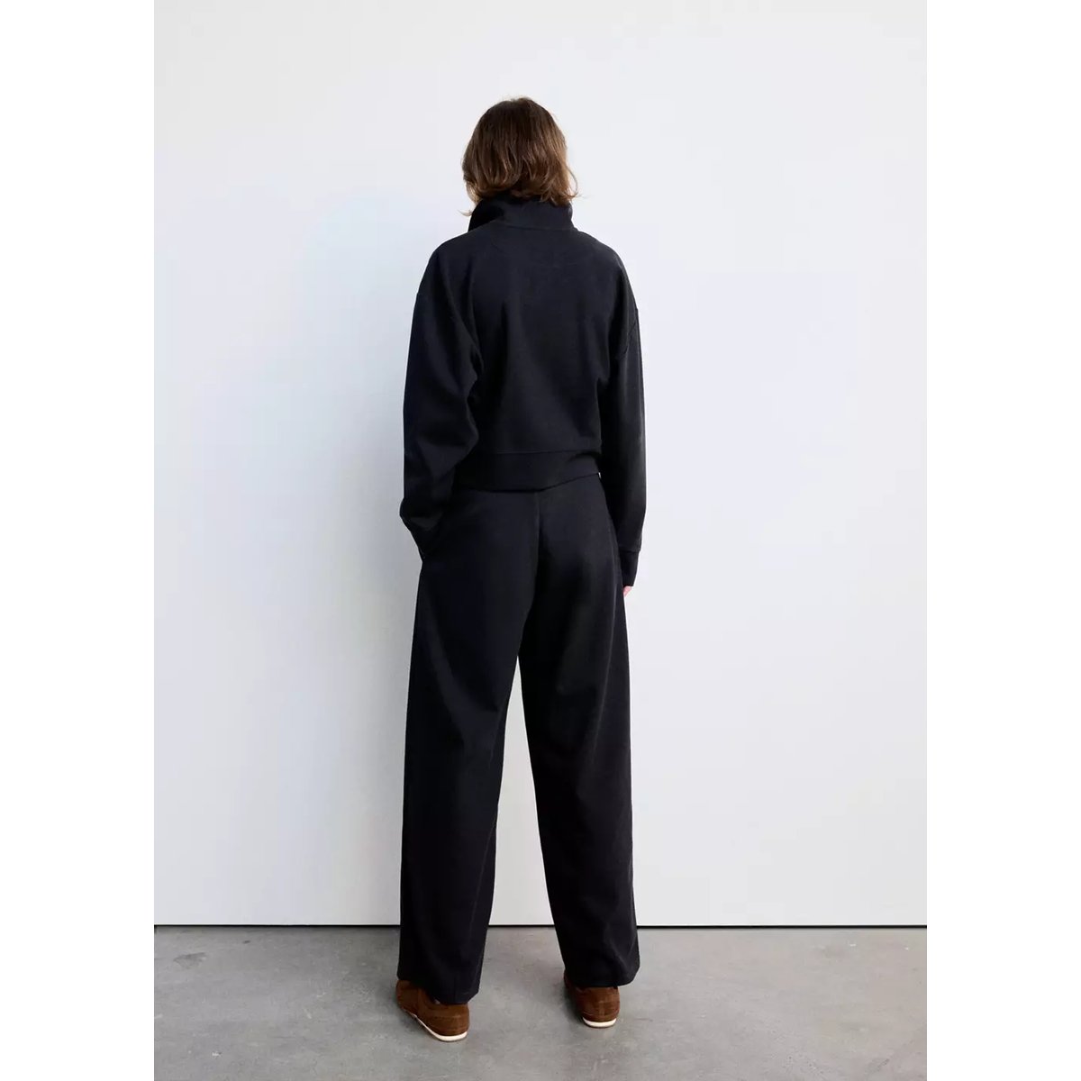 Pantalon arka bleu marine, MANGO