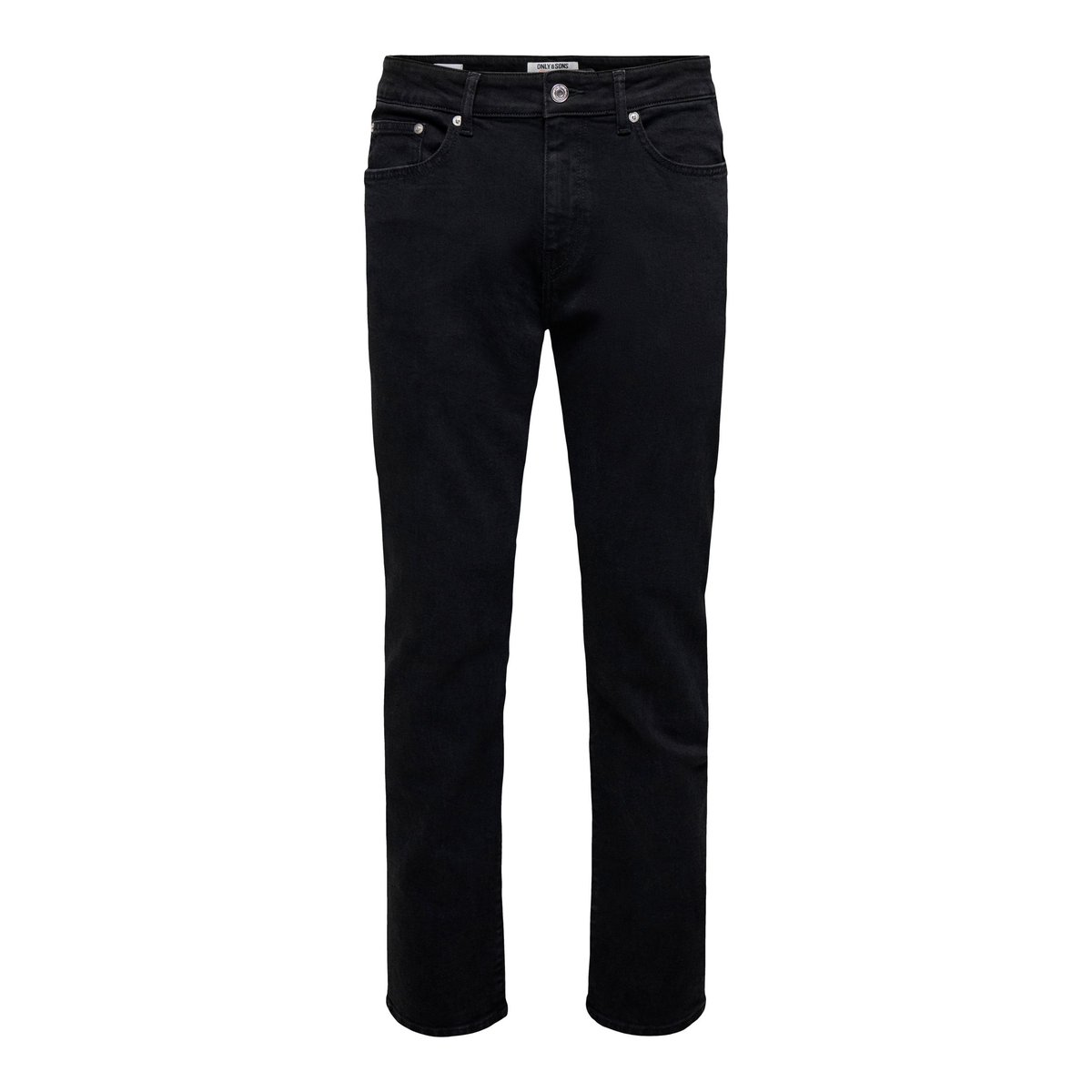 Coupe Regular black denim, ONLY & SONS