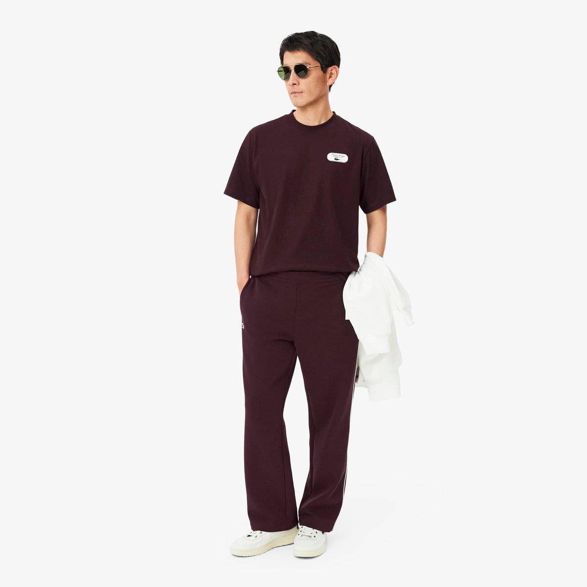 Pantalon de survêtement Tennis Héritage marron-zb5, LACOSTE