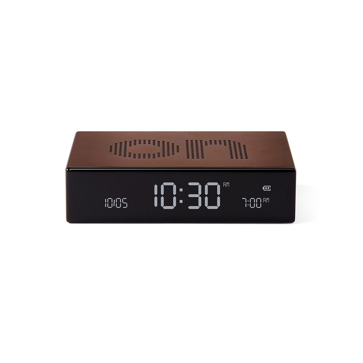 Flip Premium - Réveil bronze, LEXON