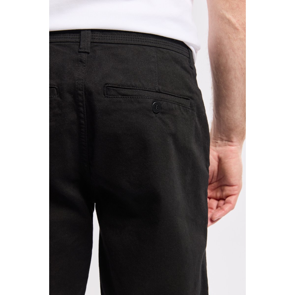 Bermuda en coton CABOTEUR noir, ARMOR-LUX