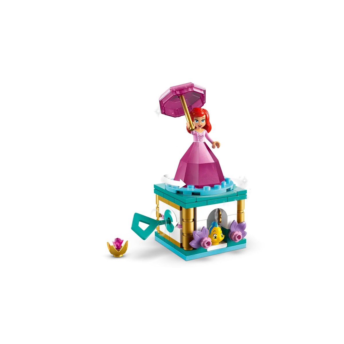 43259 Ariel tournoyante ® Disney Princess multicolore, LEGO