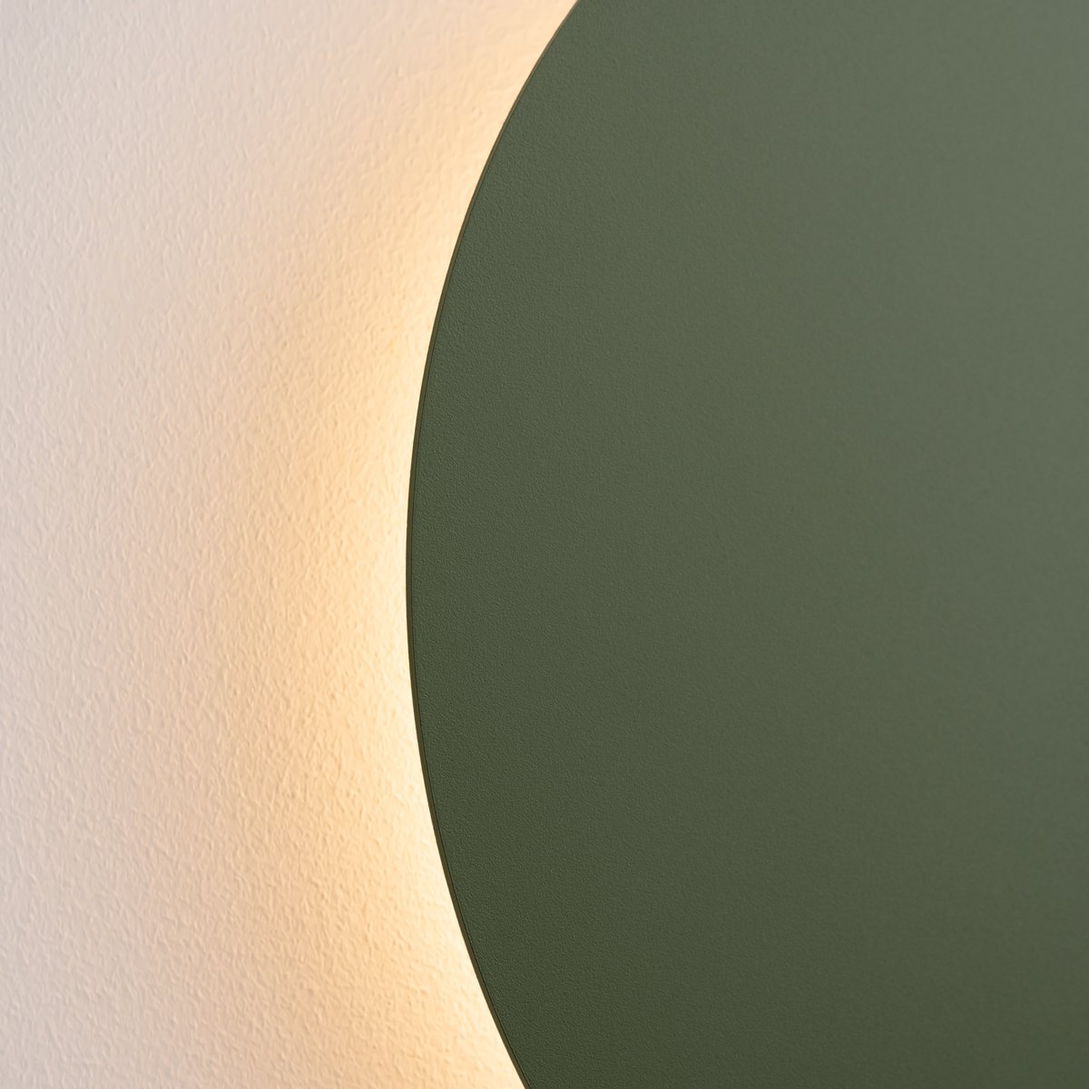 Applique murale Acier Vert Olive LED 1 Borgen vert olive, EDEN