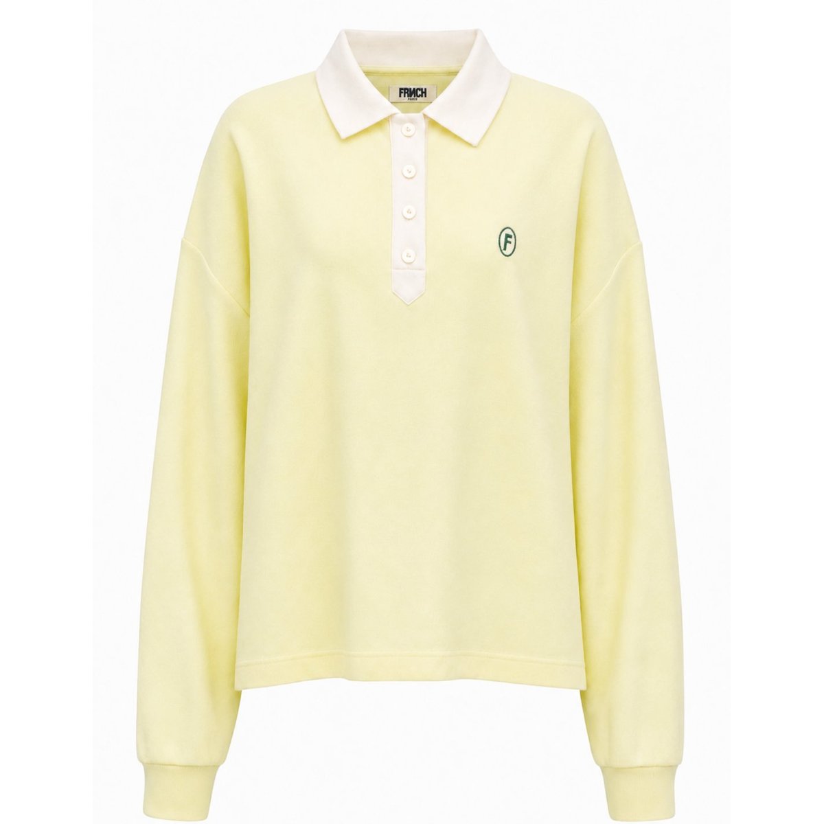 Polo Fukuoka en coton FUKUOKA beurre, FRNCH