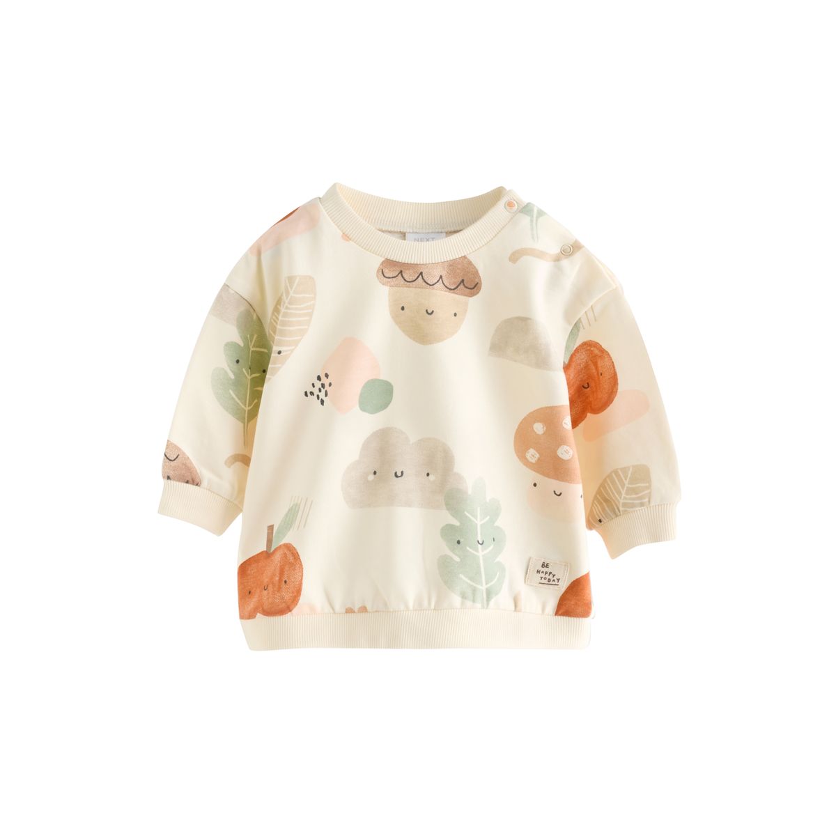 Ensemble sweat et legging bébé imprimé automnal neutre, NEXT