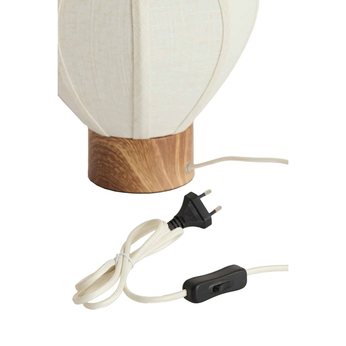 Lampe À Poser Métal KYZO naturel, LIGHT & LIVING