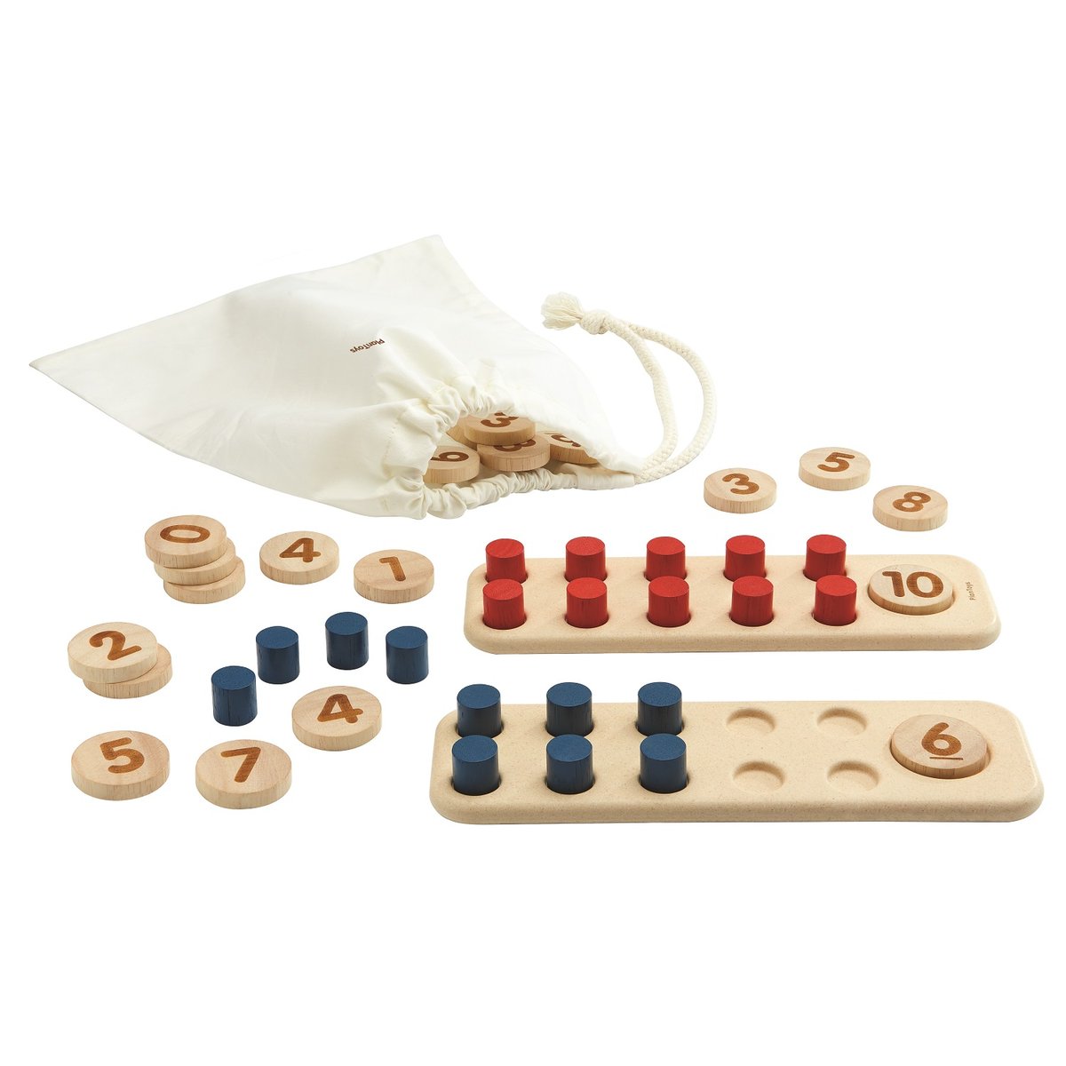 Apprendre à compter beige, PLAN TOYS