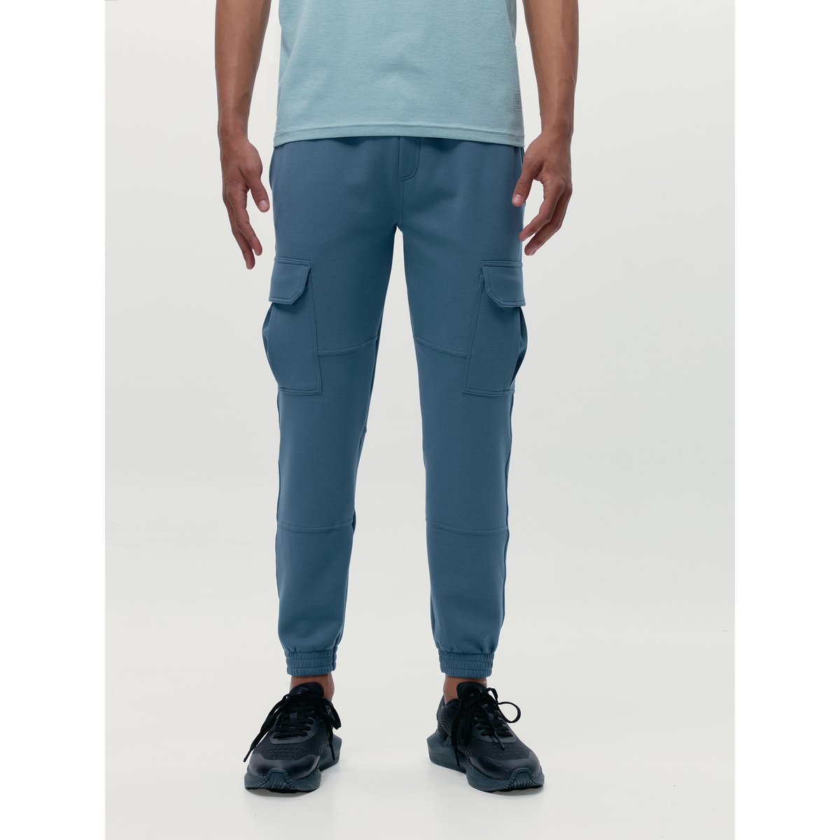 Pantalon de sport Performance Athleisure BIAFRA bleu gris, BORN