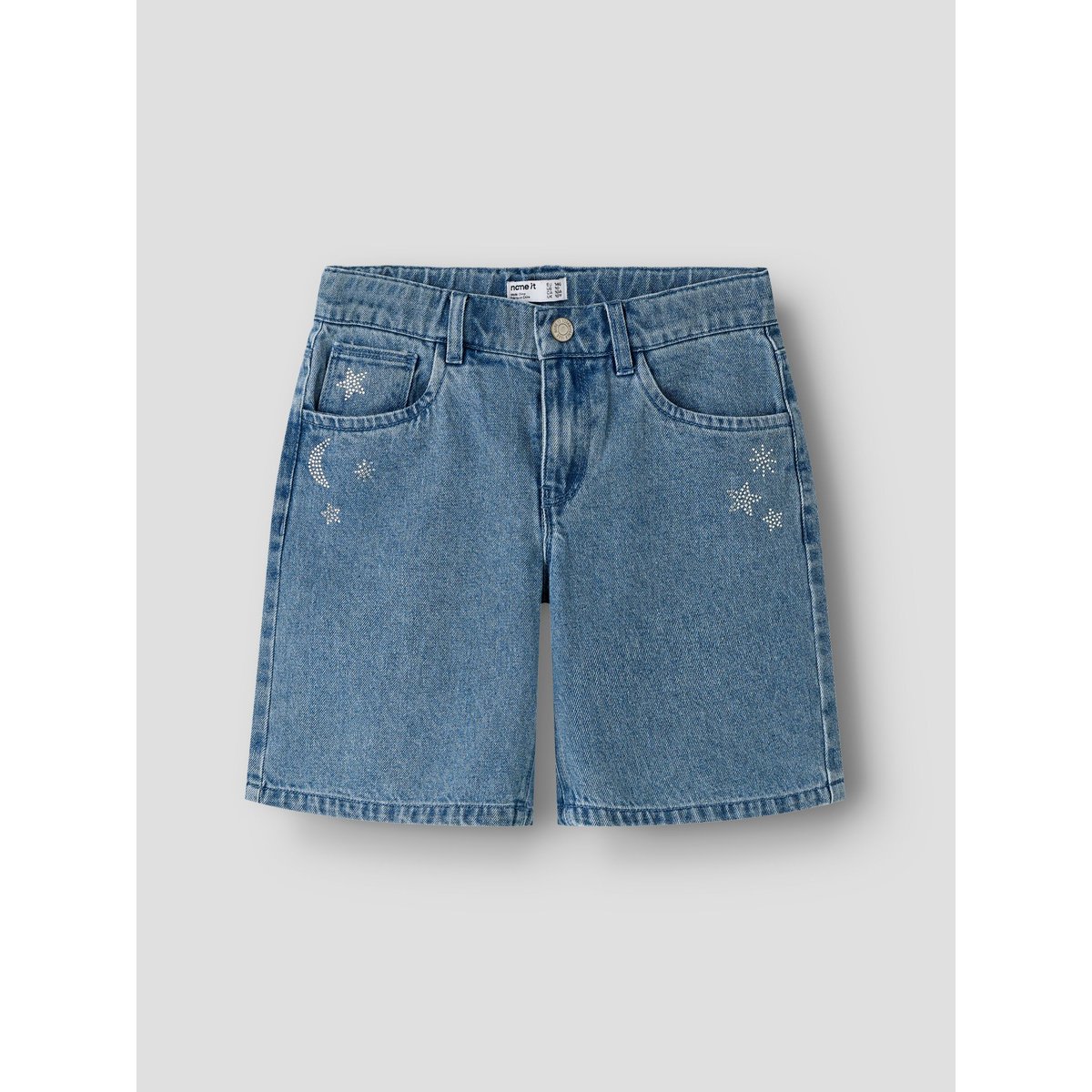 Shorts En Jean bleu - medium blue denim1, NAME IT