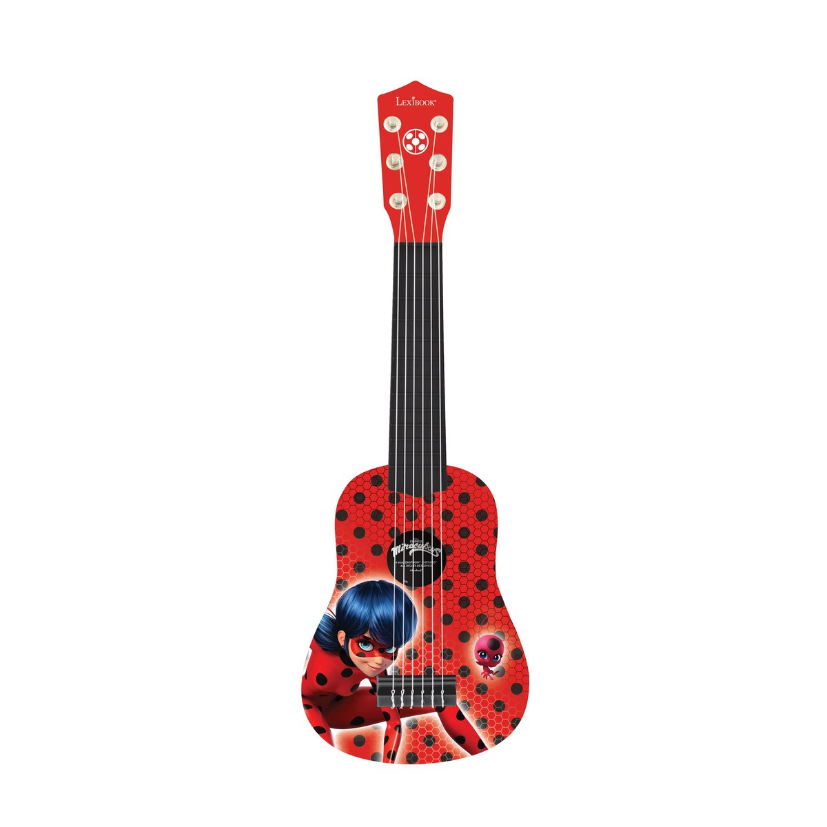 Ma Première Guitare Miraculous rose, LEXIBOOK