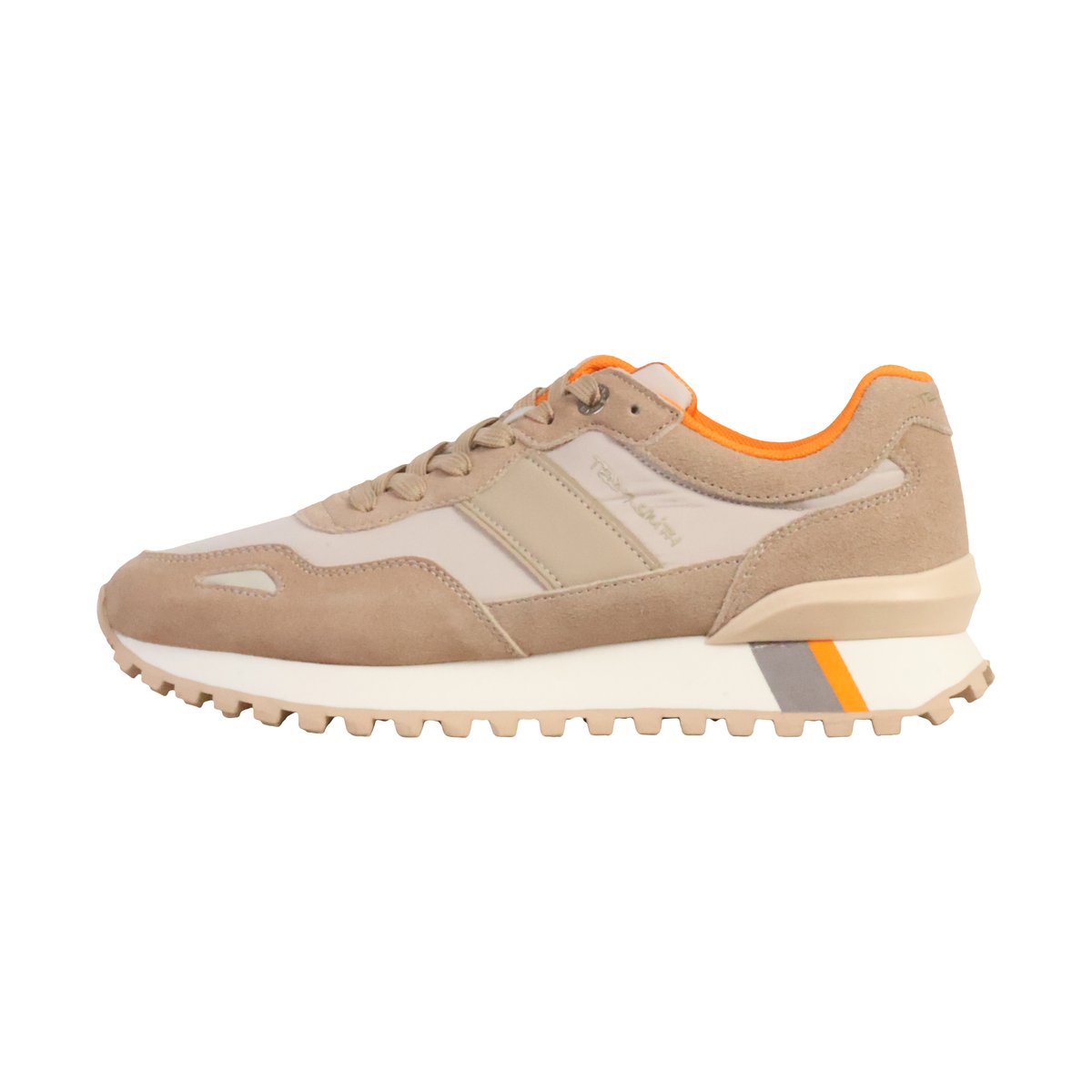 Basket Cuir Teddy Smith beige, TEDDY SMITH