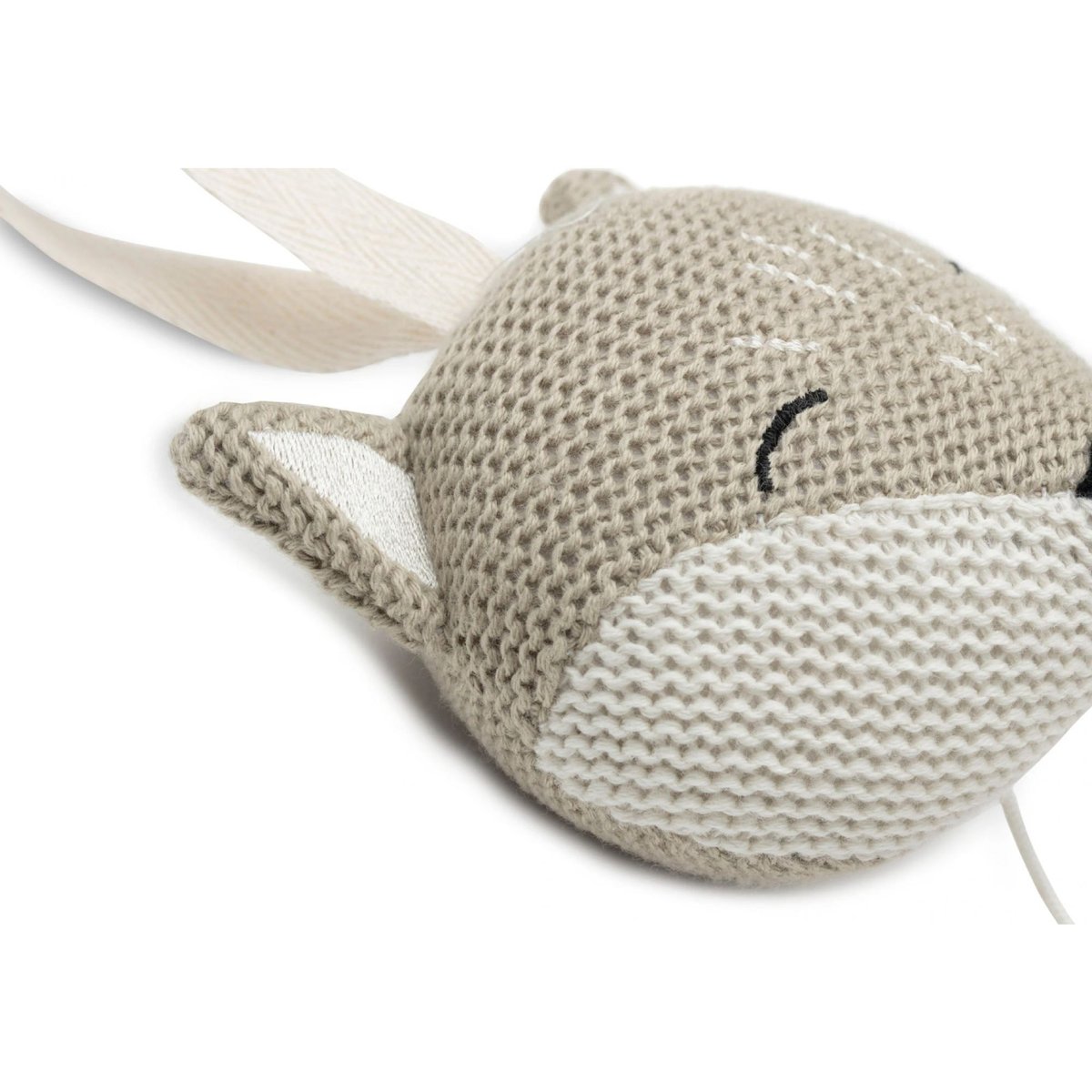 Peluche musicale vert, blanc, JOLLEIN