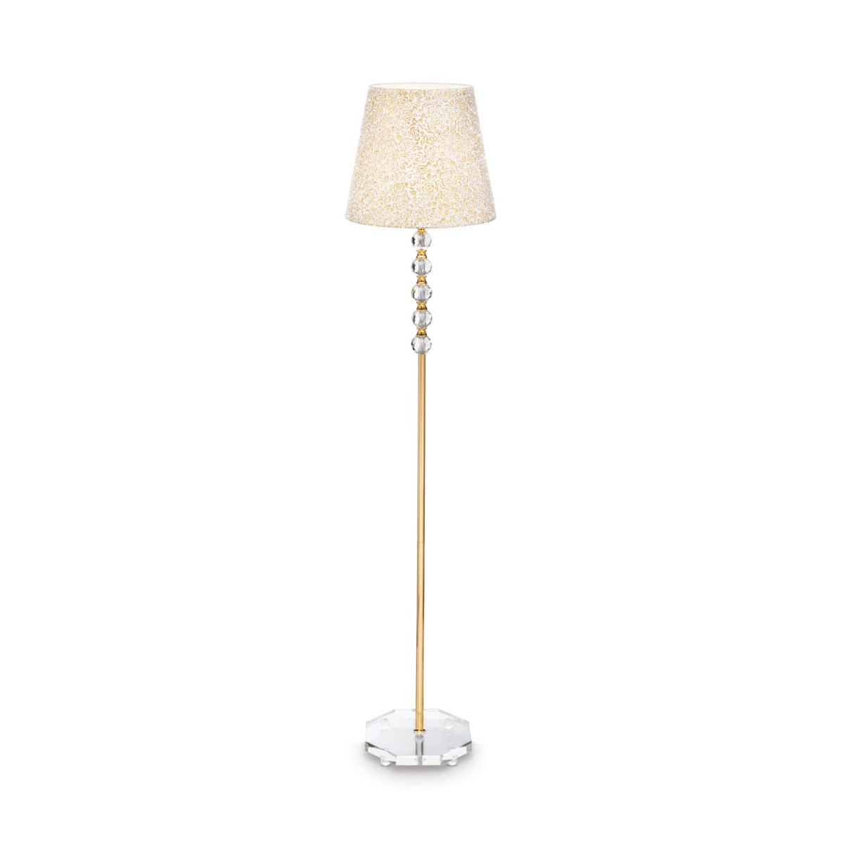 Lampadaire    QUEEN blanc, IDEAL LUX