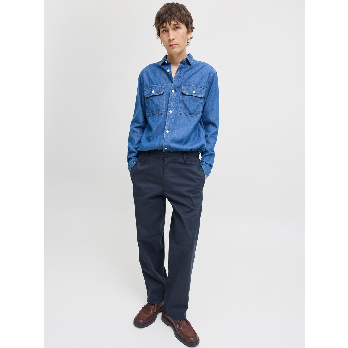 Pantalon Chino dark navy, JACK & JONES