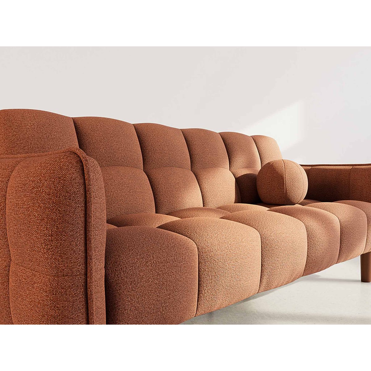 Canapé Clic-clac en 2 places - ADAM terracotta, BEST MOBILIER