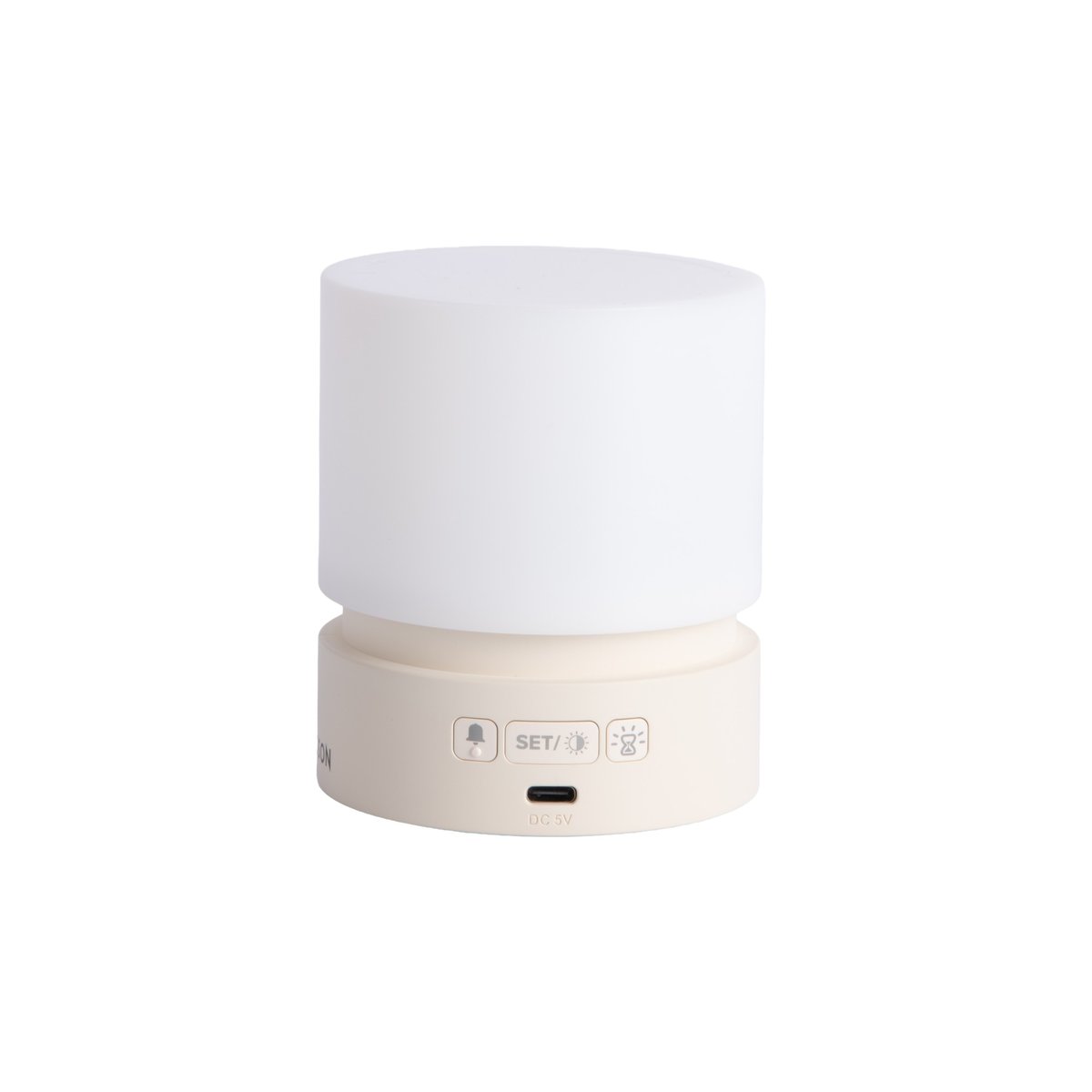 Réveil Plastique PILLAR crème, KARLSSON