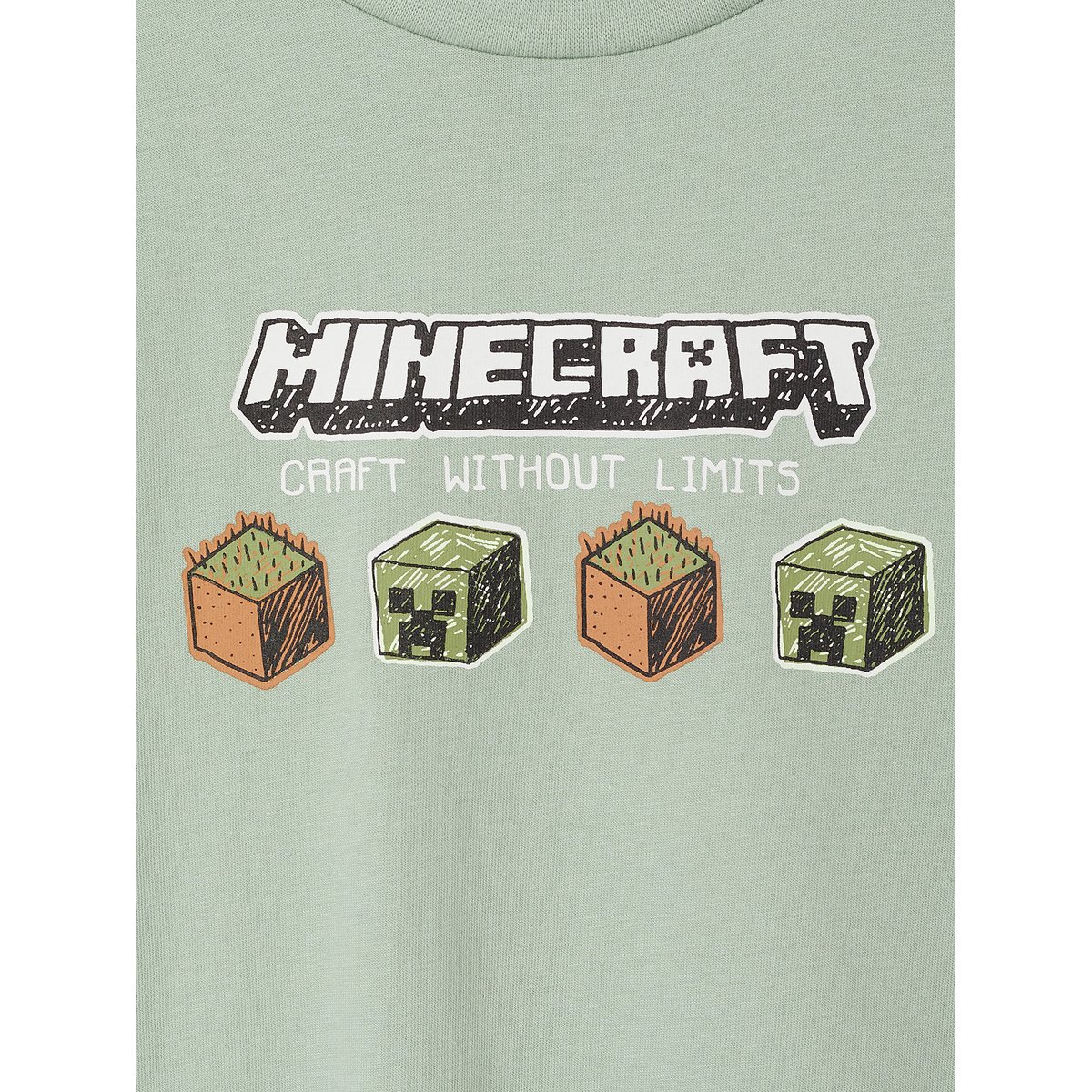 Pyjama Minecraft vert, VERTBAUDET