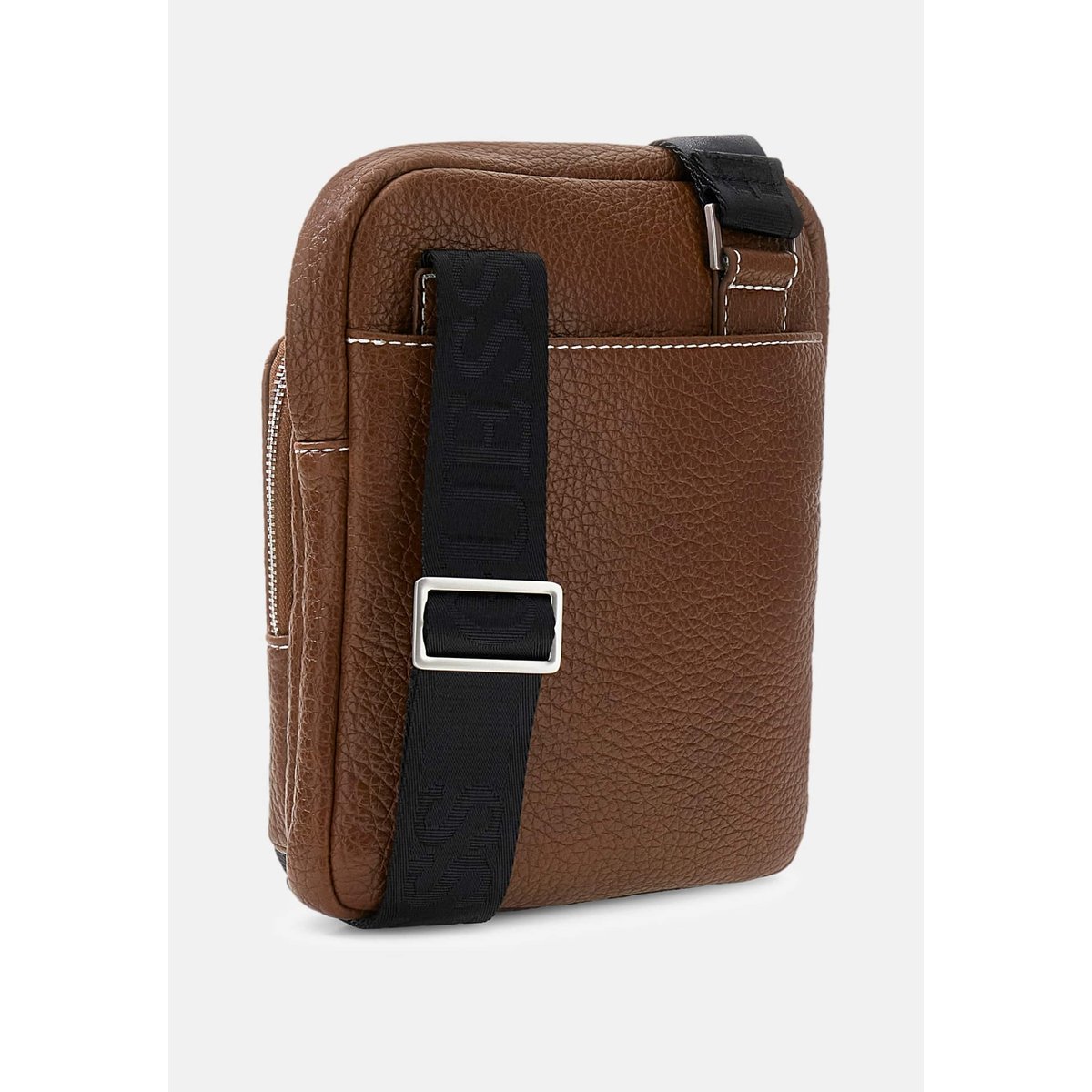 Sac Boston Mini Crossbody marron, GUESS