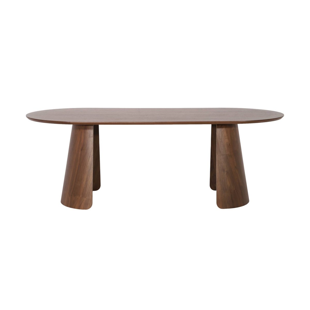 Table à manger oblongue décor bois 8 places MATHILDE chêne, SWEEEK
