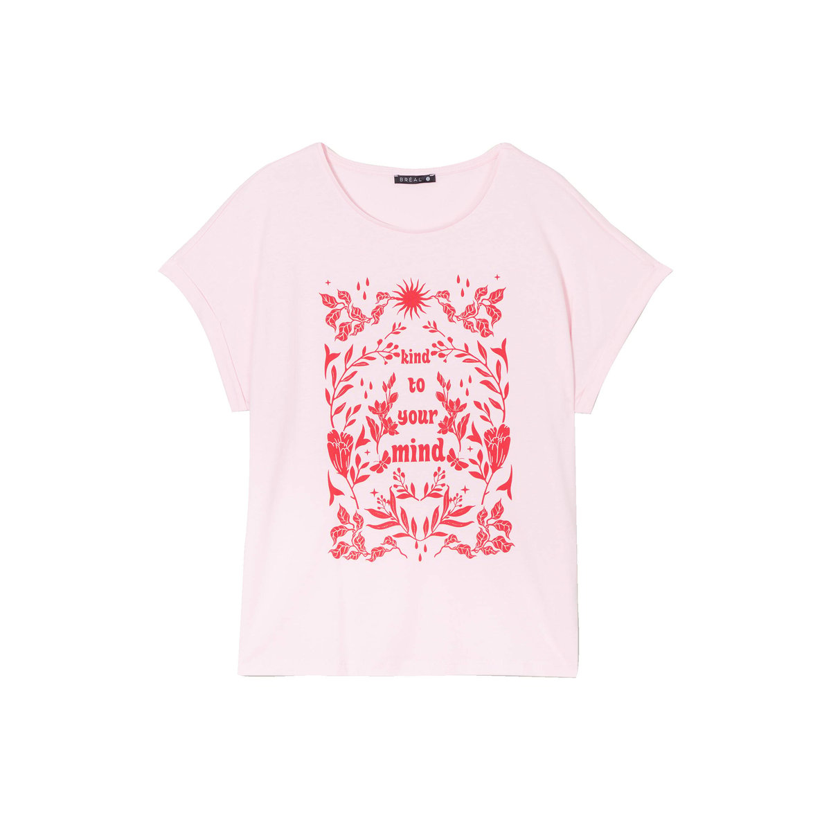 T-shirt manches courtes rose, BREAL